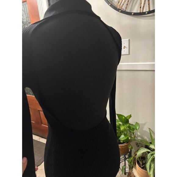 Hera Collection black knit‎ dress size small - Picture 5 of 7